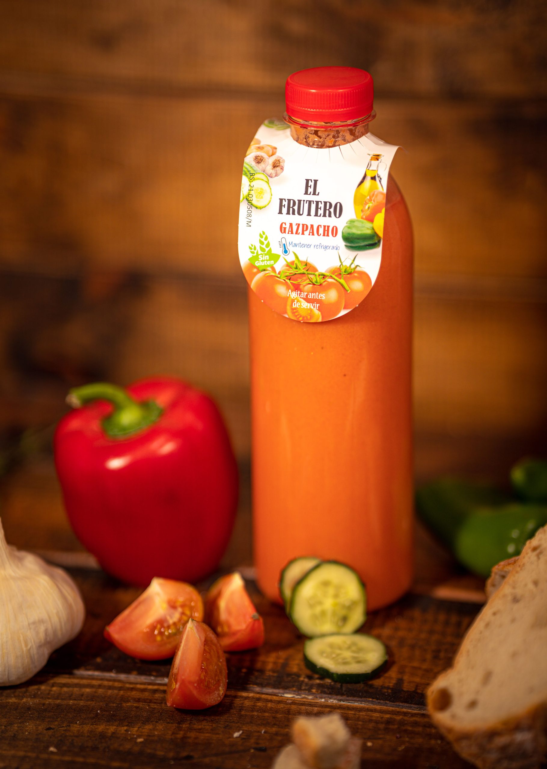 Gazpacho El Frutero 1 Litro - Imagen 2